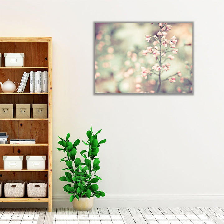 Flowering Heuchera - Canvas Print Wall Art