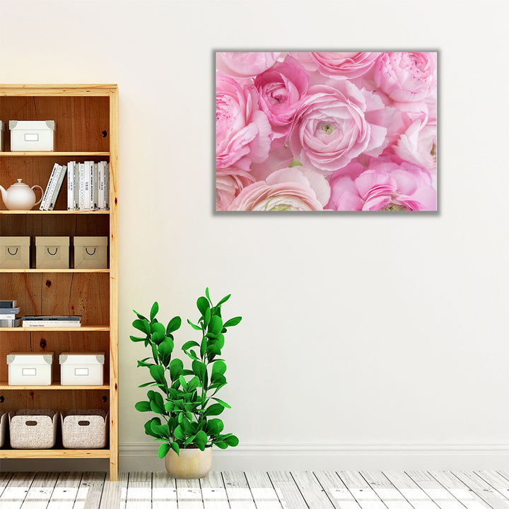 Bunch of Ranunculus - Canvas Print Wall Art