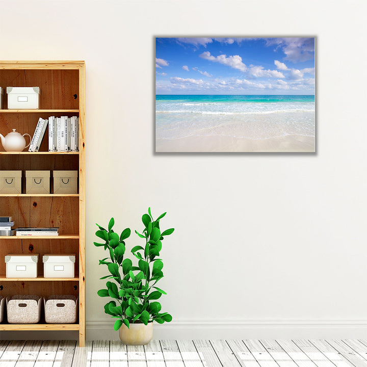 Cancun Beach, Mexico - Canvas Print Wall Art