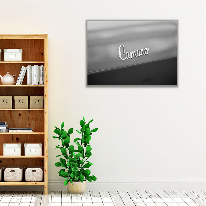 Camaro Car Logo - Canvas Print Wall Art