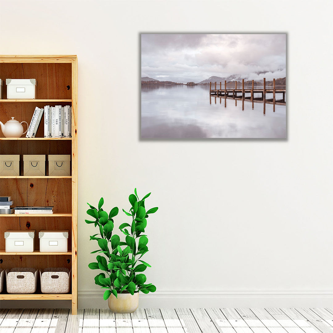 Derwentwater Pier II - Canvas Print Wall Art