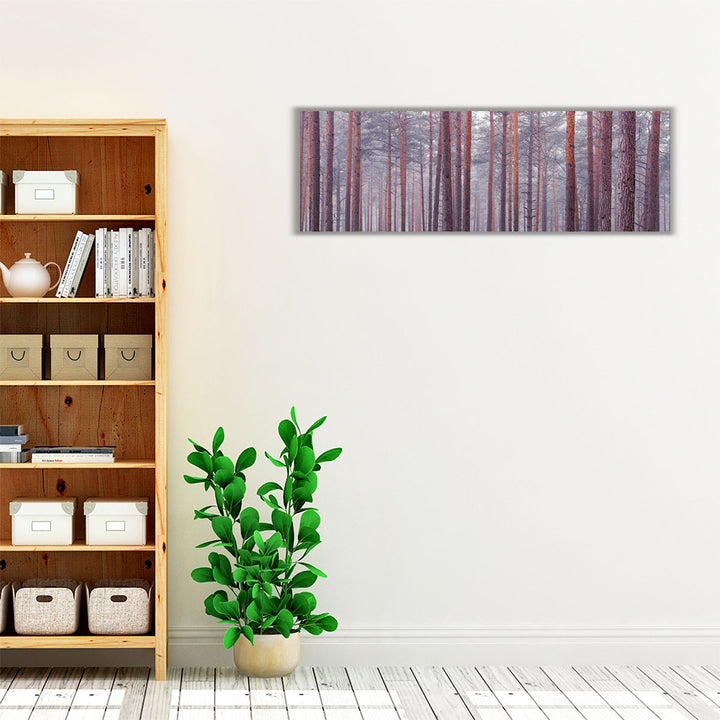 Tree Trunks - Canvas Print Wall Art