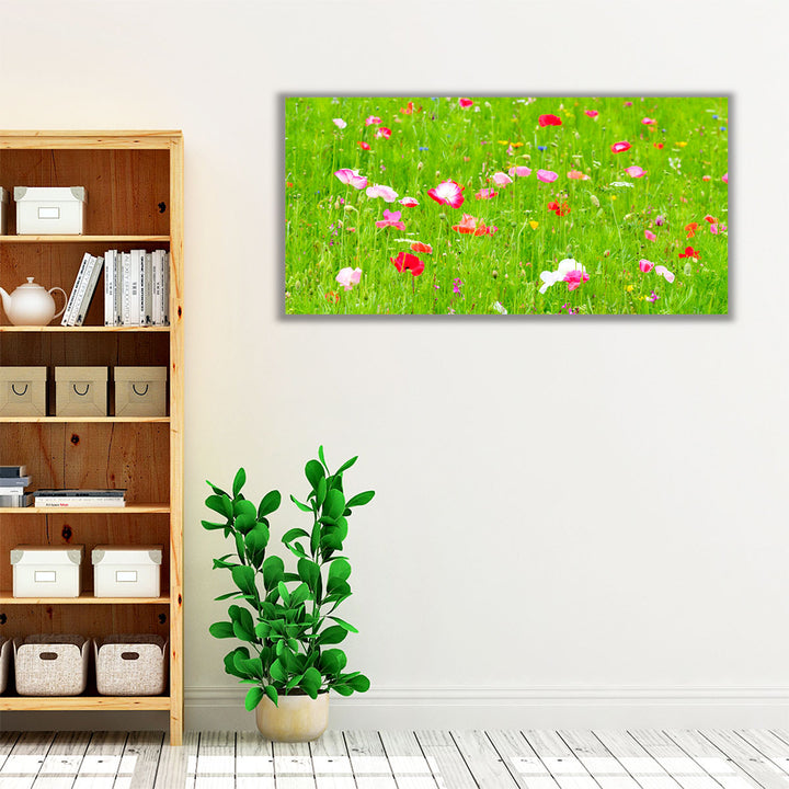 Meadow Flowers - Canvas Print Wall Art