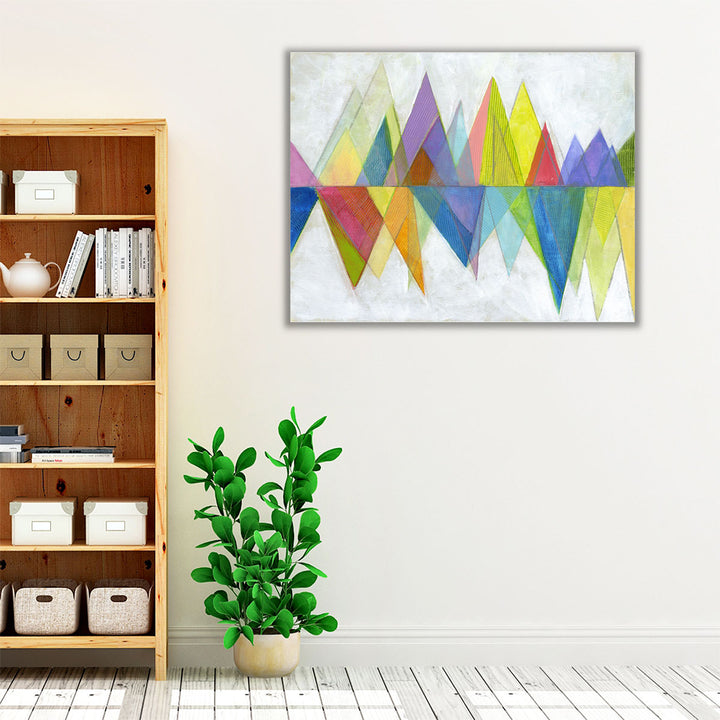 Asym Tri 1 - Canvas Print Wall Art