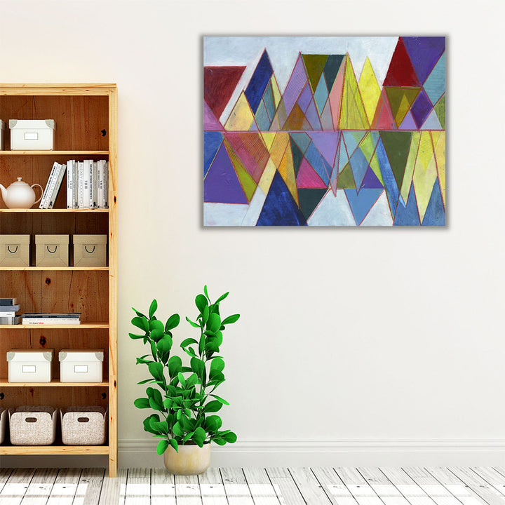 Asym Tri 2 - Canvas Print Wall Art