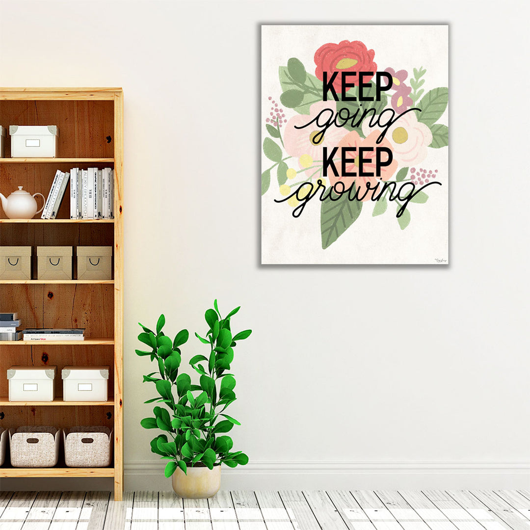 Keep Growing - Canvas Print Wall Art