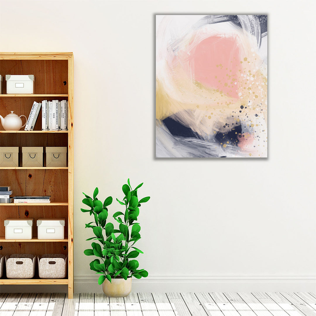 Peachy Blast - Canvas Print Wall Art