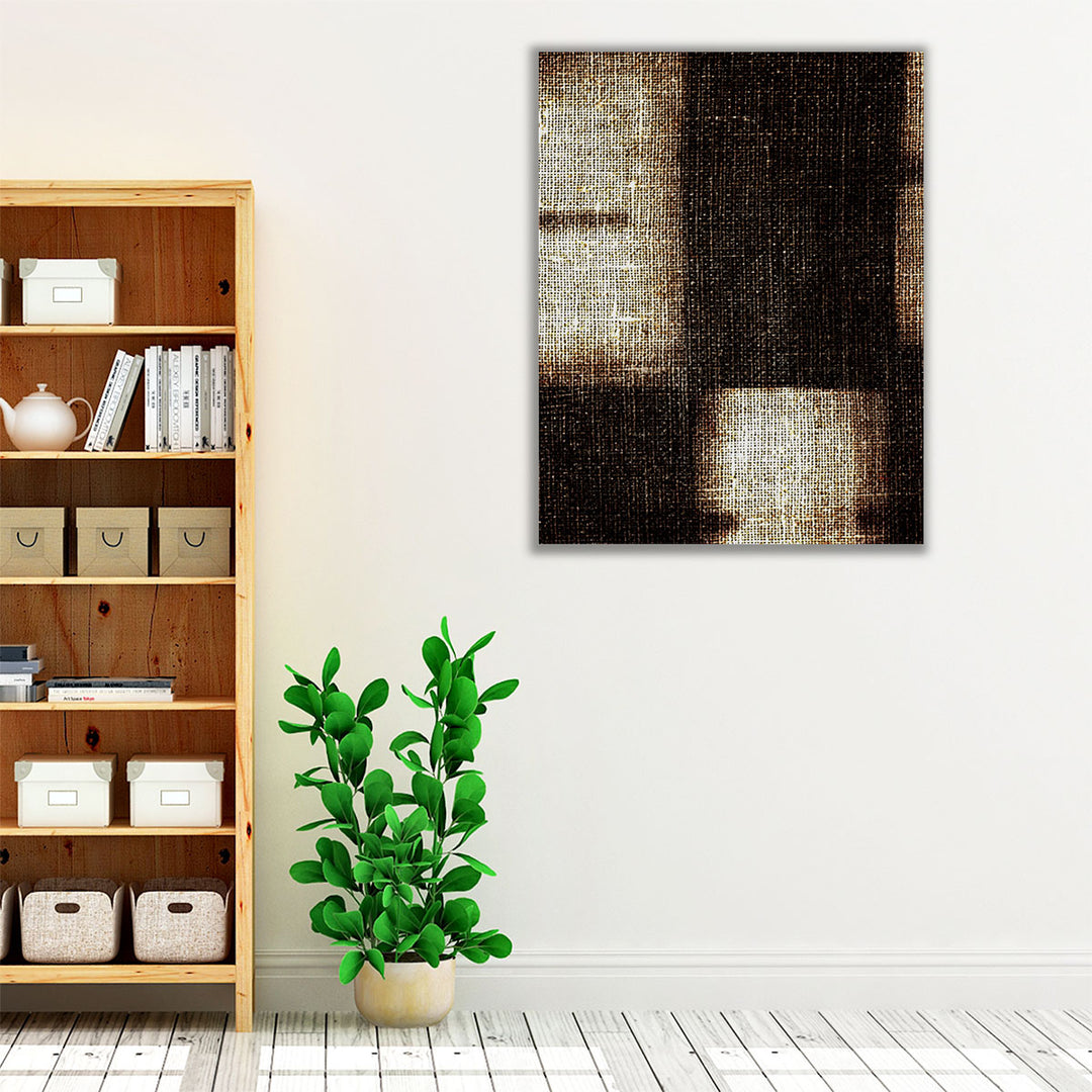 Burnt Jute 2 - Canvas Print Wall Art