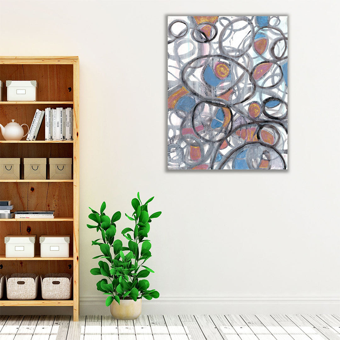 Circular Diversion - Canvas Print Wall Art