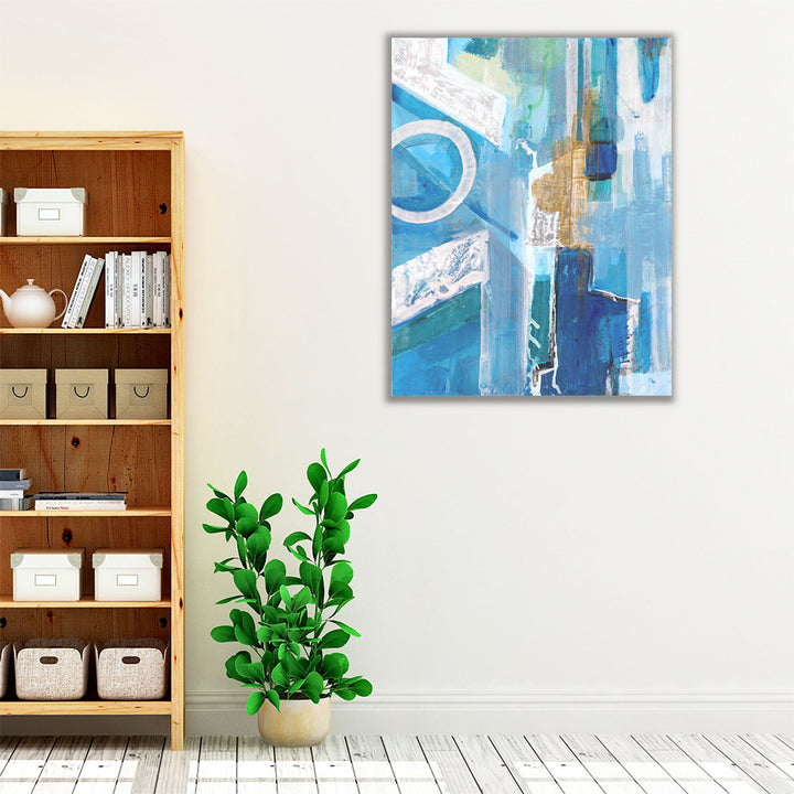 Blue Force - Canvas Print Wall Art