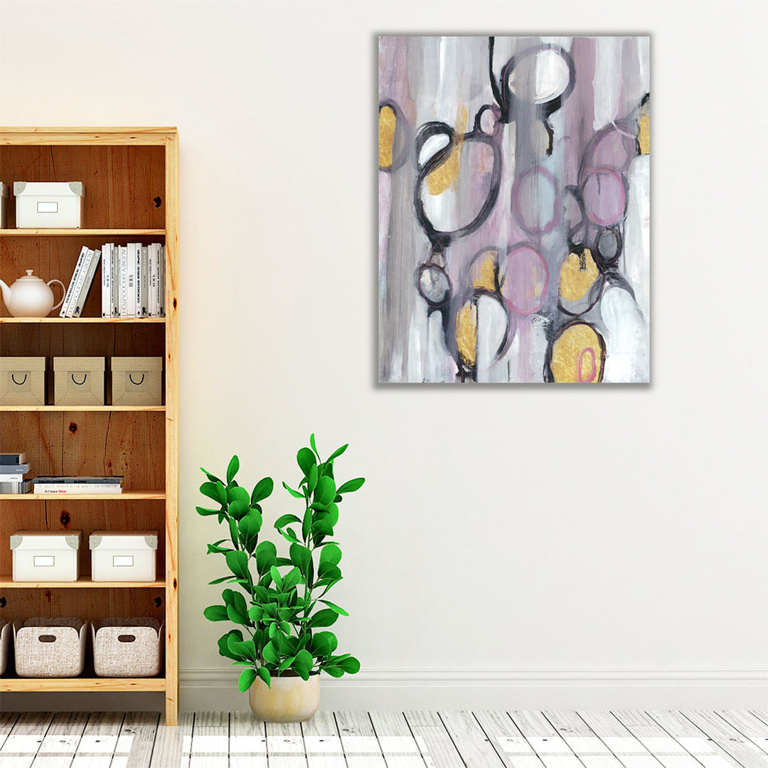 Bubbly Lavender - Canvas Print Wall Art