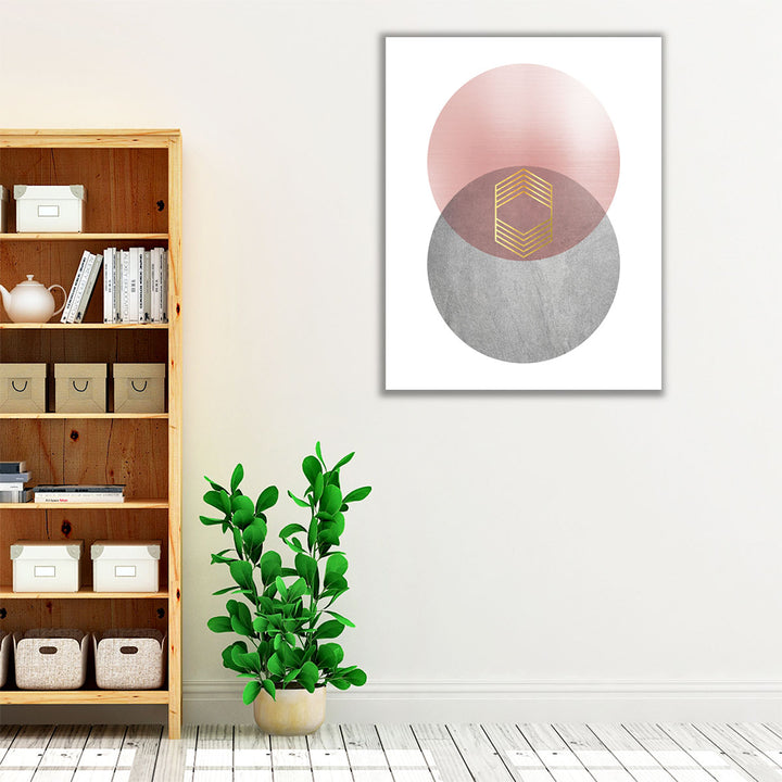 Deco Geo 2 - Canvas Print Wall Art