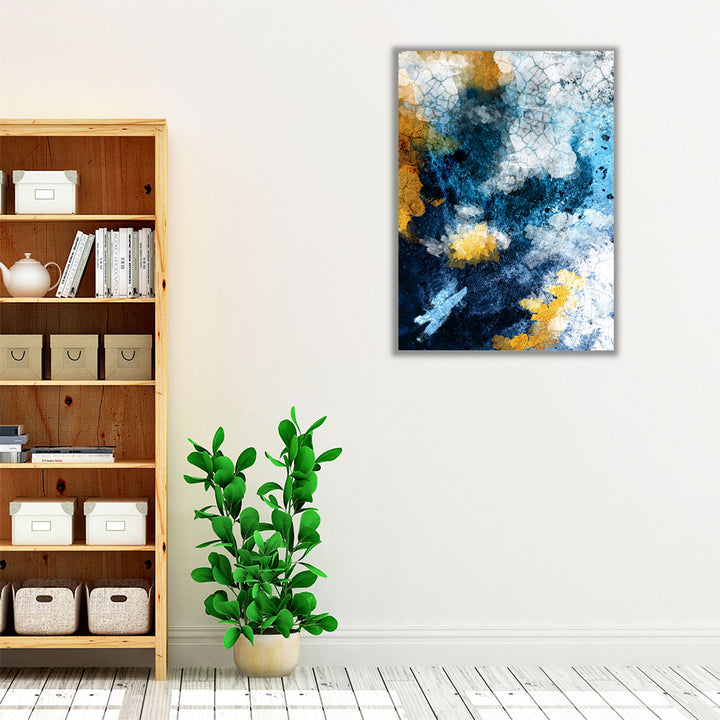 Abstract Conversation - Canvas Print Wall Art