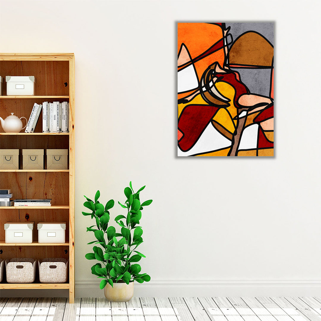 Desired Flow 2 - Canvas Print Wall Art