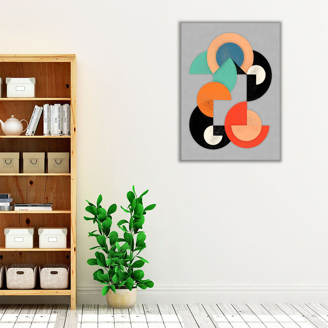Geometric Breakthrough 1 - Canvas Print Wall Art