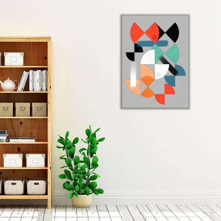 Geometric Breakthrough 3 - Canvas Print Wall Art