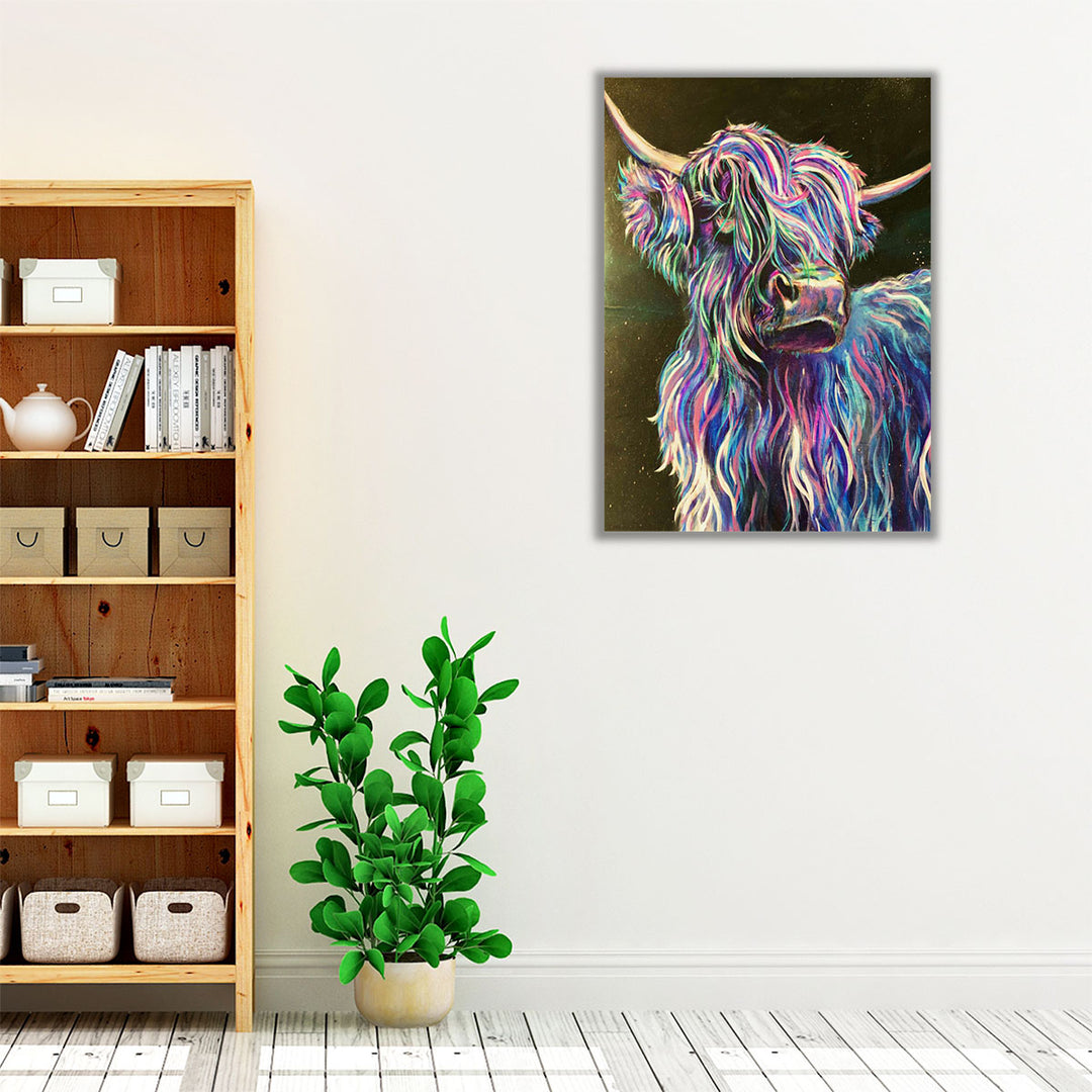 Highland Cow - Canvas Print Wall Art