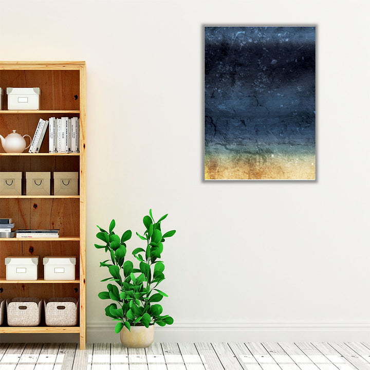 Midnight Gold 2 - Canvas Print Wall Art