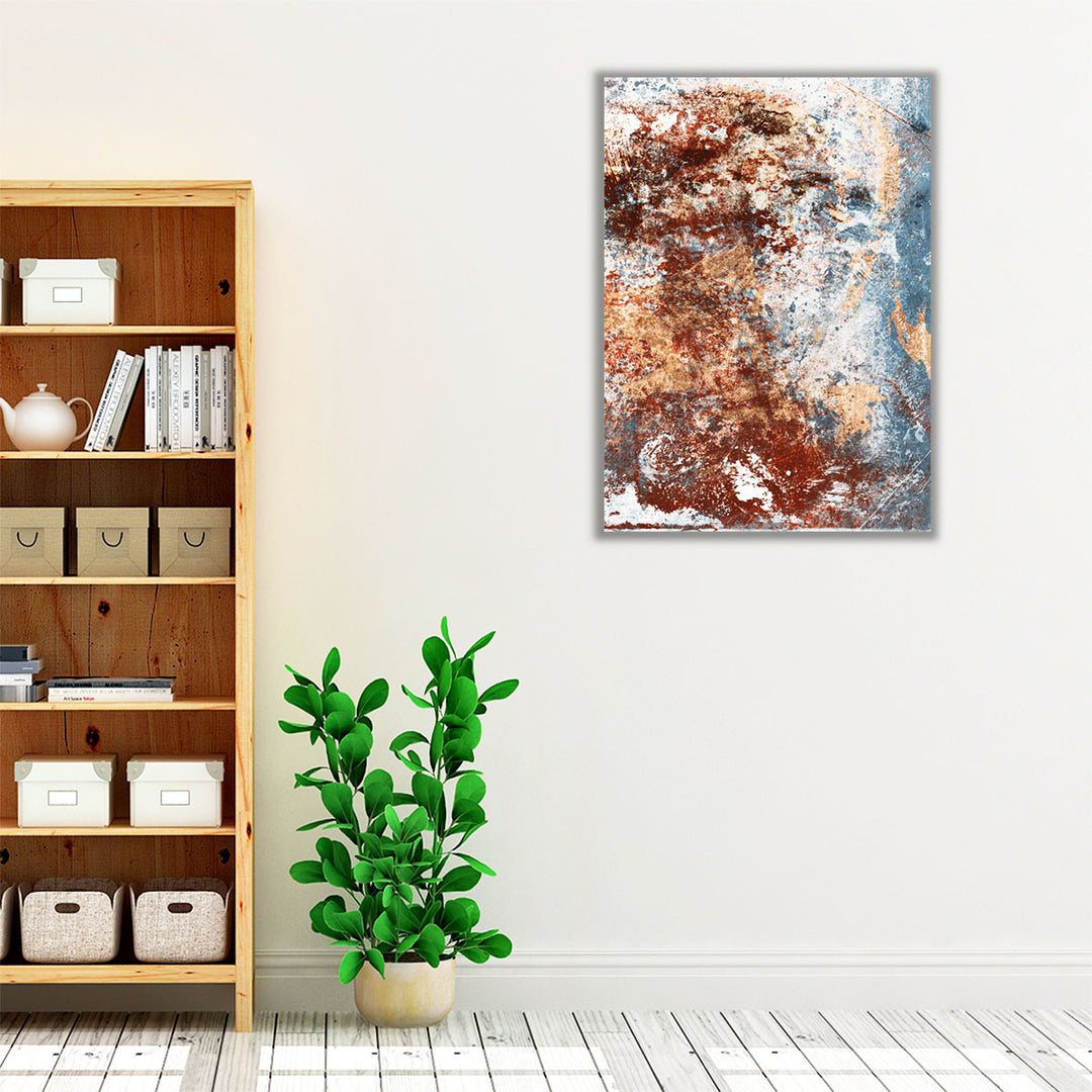 Rust In The Fog 2 - Canvas Print Wall Art