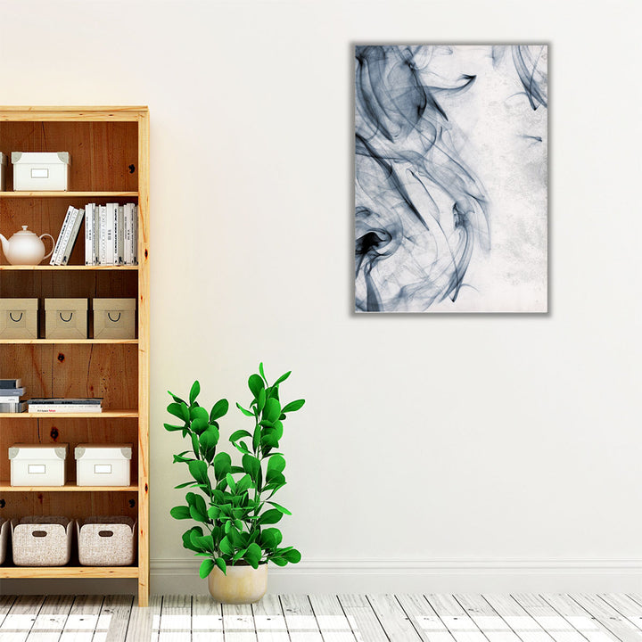 Smoke Blue - Canvas Print Wall Art