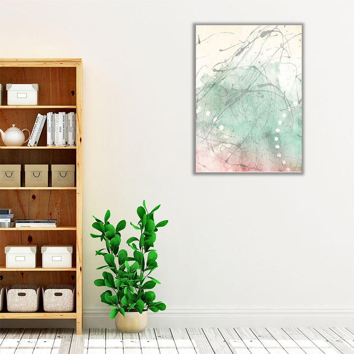 Splattter Ice Cream - Canvas Print Wall Art
