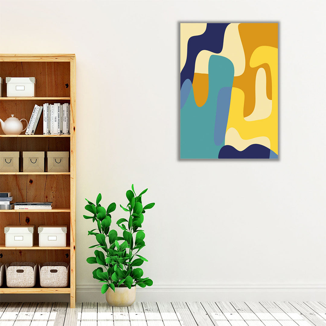 Vibrant Theory 2 - Canvas Print Wall Art