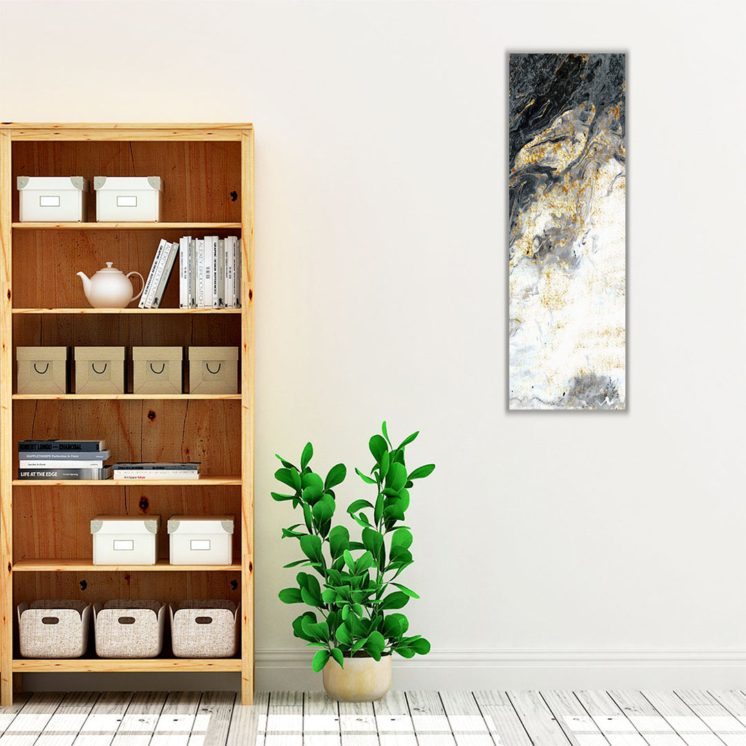 Gold Flecks Mood 2 - Canvas Print Wall Art