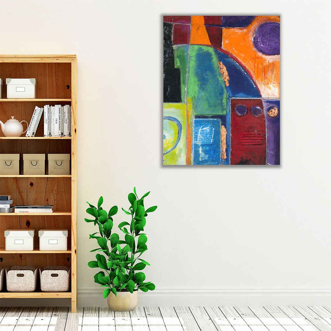 Cosmic Color 2 - Canvas Print Wall Art