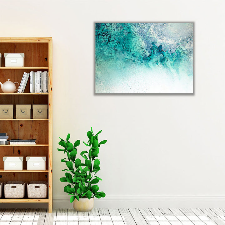 Turquoise Whispering - Canvas Print Wall Art