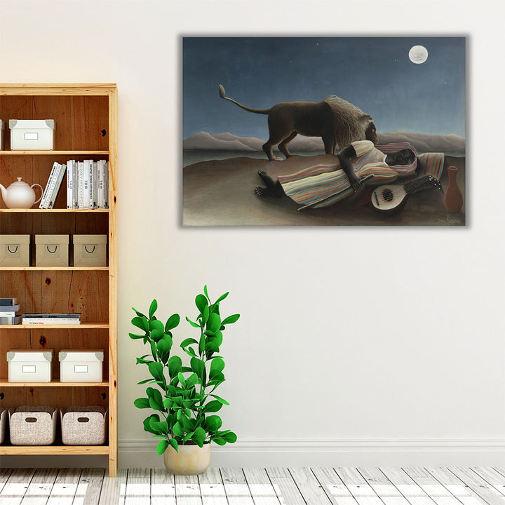 The Sleeping Gypsy, 1897 - Canvas Print Wall Art
