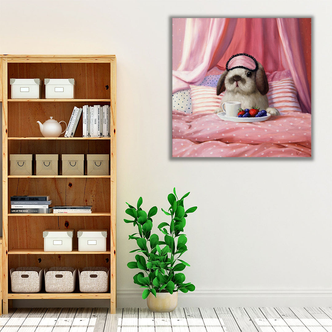 Breakfast In Bed - Canvas Print Wall Art