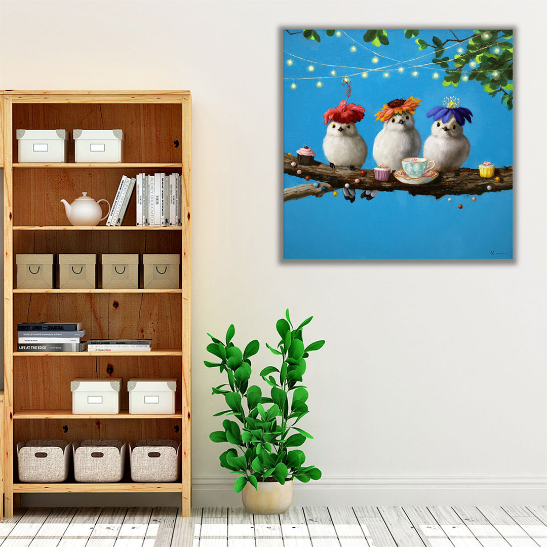 Garden Party - Canvas Print Wall Art