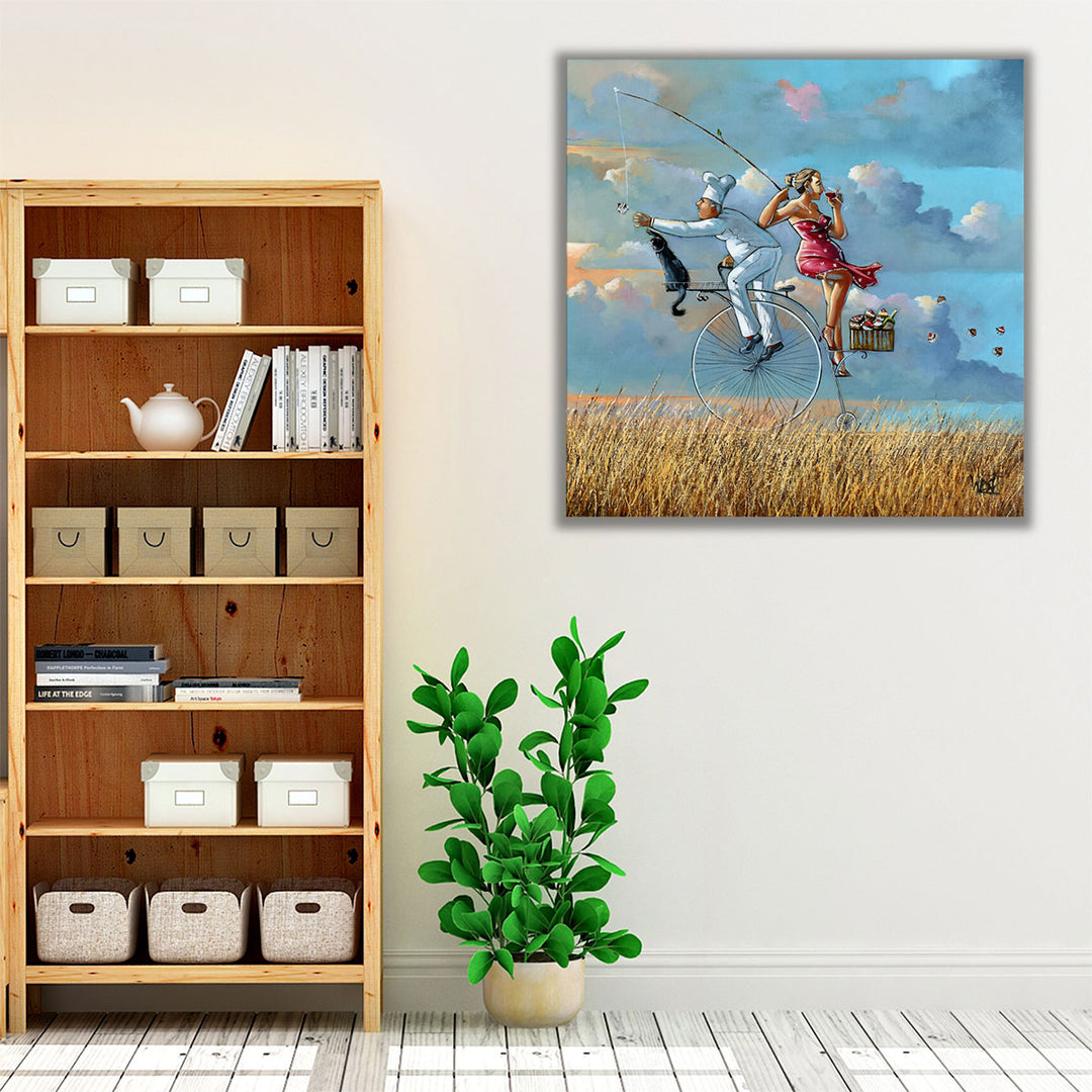 Hope On A Rope - Canvas Print Wall Art