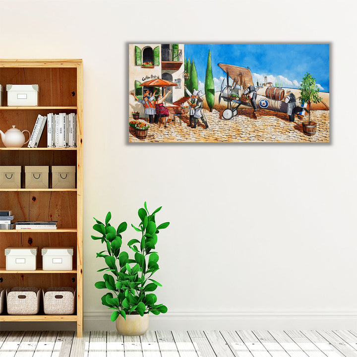 Aviation Chef - Canvas Print Wall Art