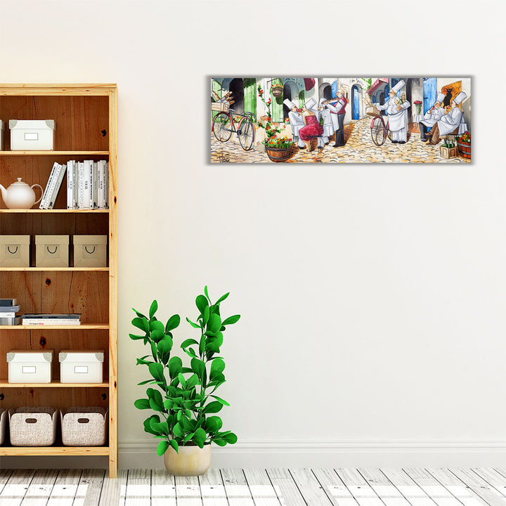 Chef's Day Off - Canvas Print Wall Art