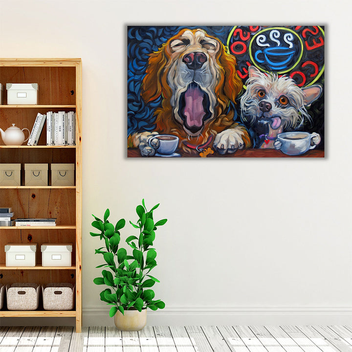 One Cup Shy - Canvas Print Wall Art