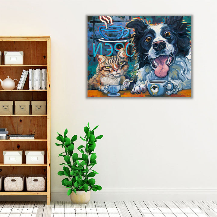 Dude Chill 2 - Canvas Print Wall Art