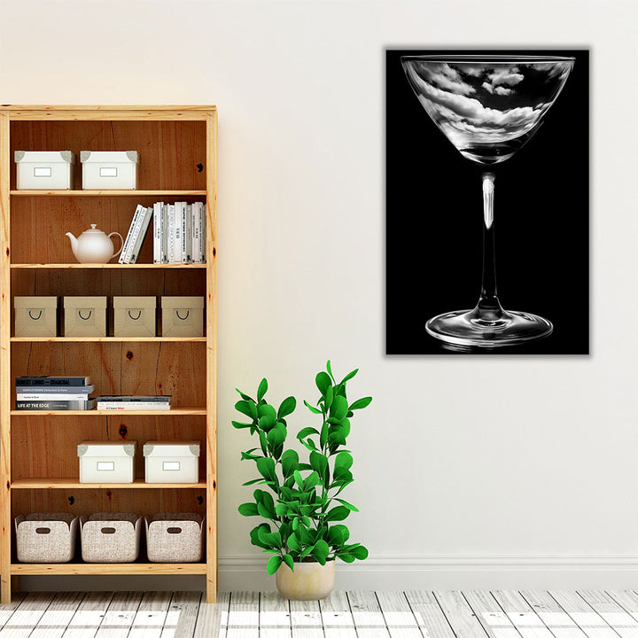 Kitchen wrapped canvas abstract artwork