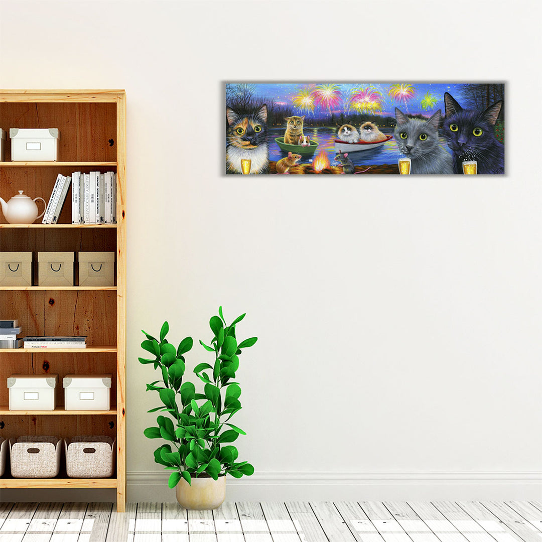 Cheers Bridget Voth - Canvas Print Wall Art