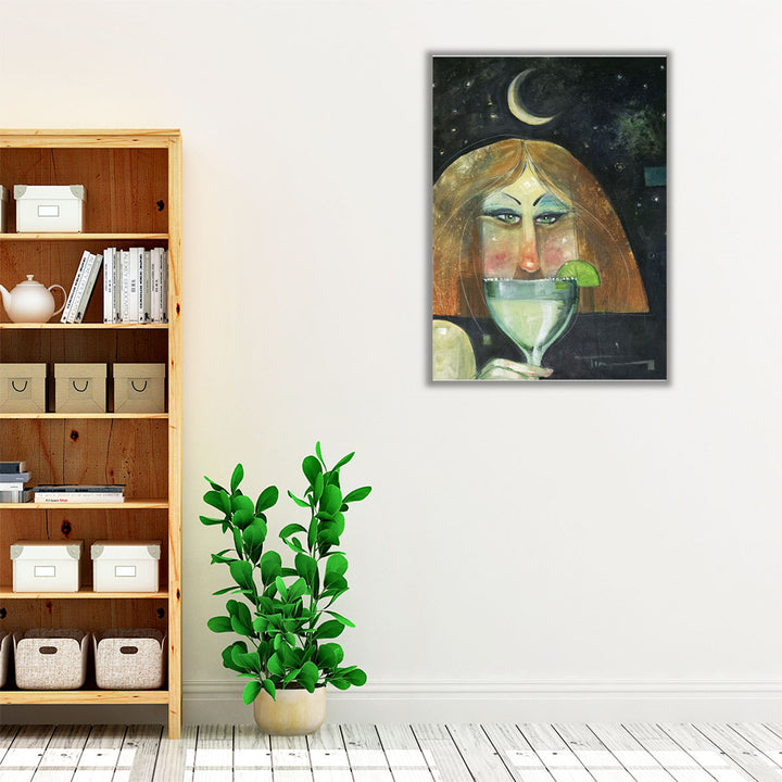 Kitchen Wrapped Canvas – sleek contemporary décor centerpiece
