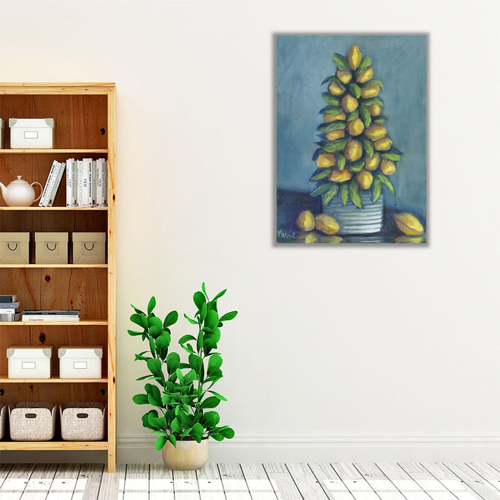 Yellow kitchen matte paper – fresh artwork