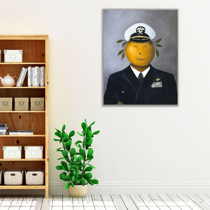 Naval Officer - Canvas Print Wall Art