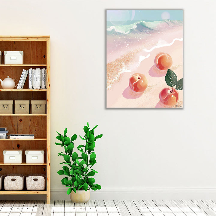 Summer beach artwork – fruit display