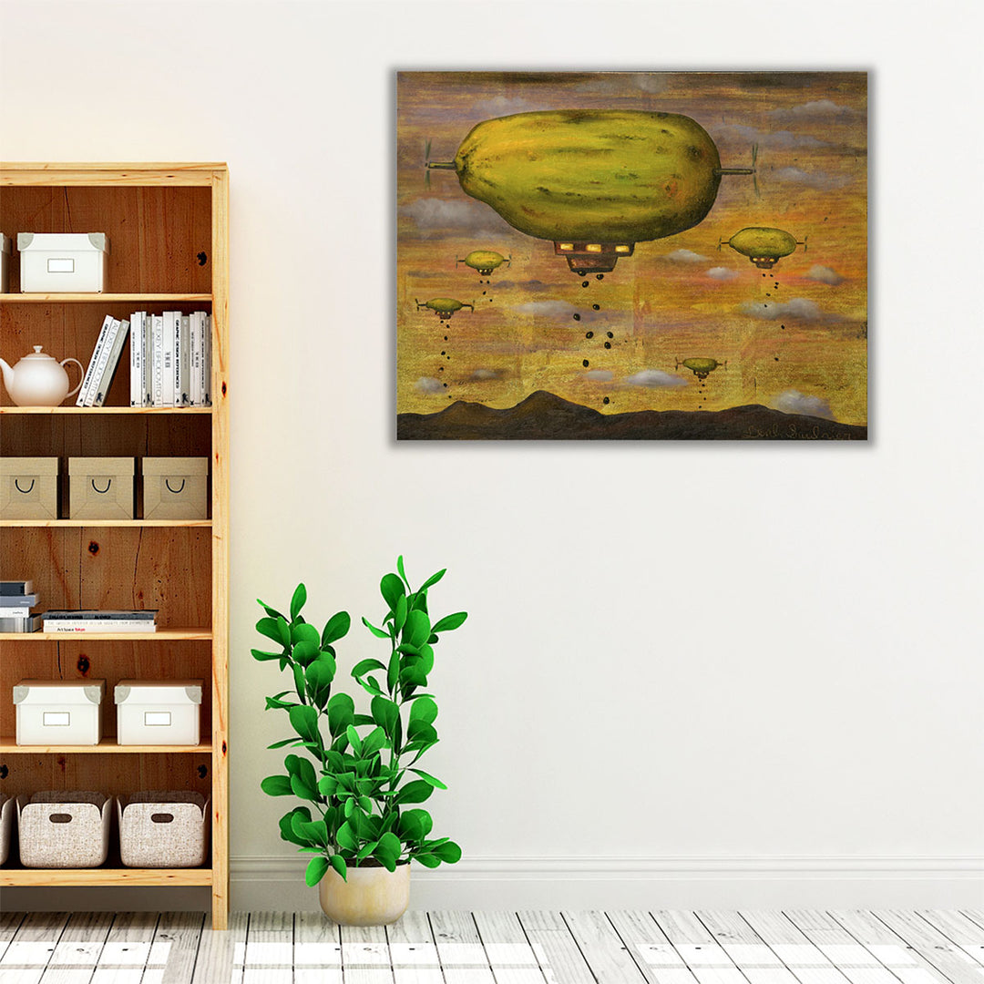 yellow kitchen art – bold and imaginative décor