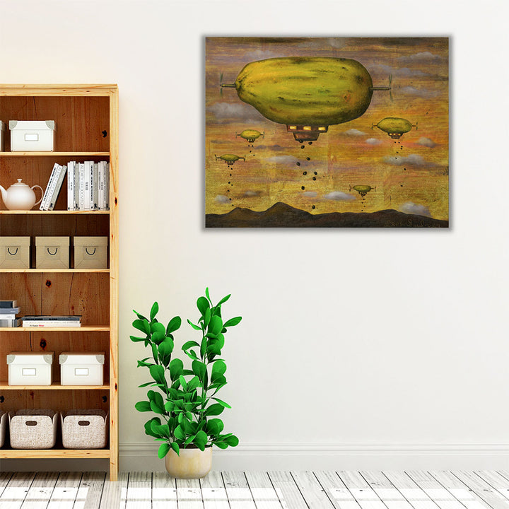 yellow kitchen art – bold and imaginative décor