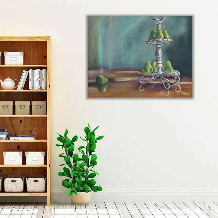Kitchen Wrapped Canvas – modern kitchen décor
