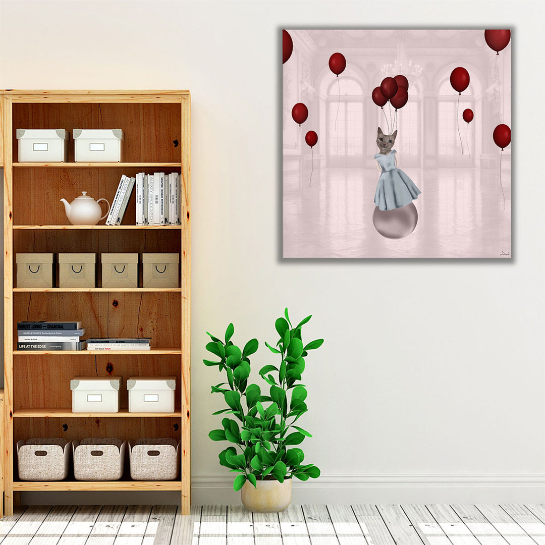 Ball with Balloons - Canvas Print Wall Art