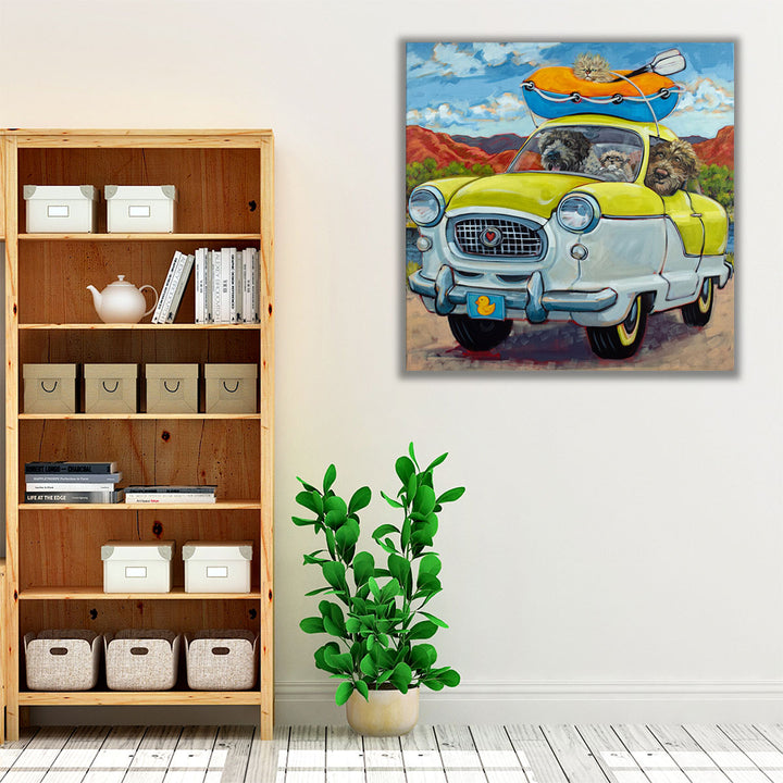 Cats Away - Canvas Print Wall Art
