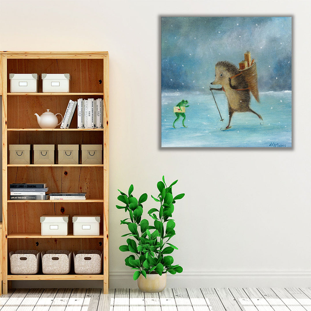 Julemanden - Canvas Print Wall Art