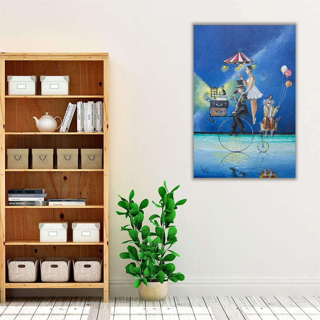 The Circus Is Coming to Town - Canvas Print Wall Art